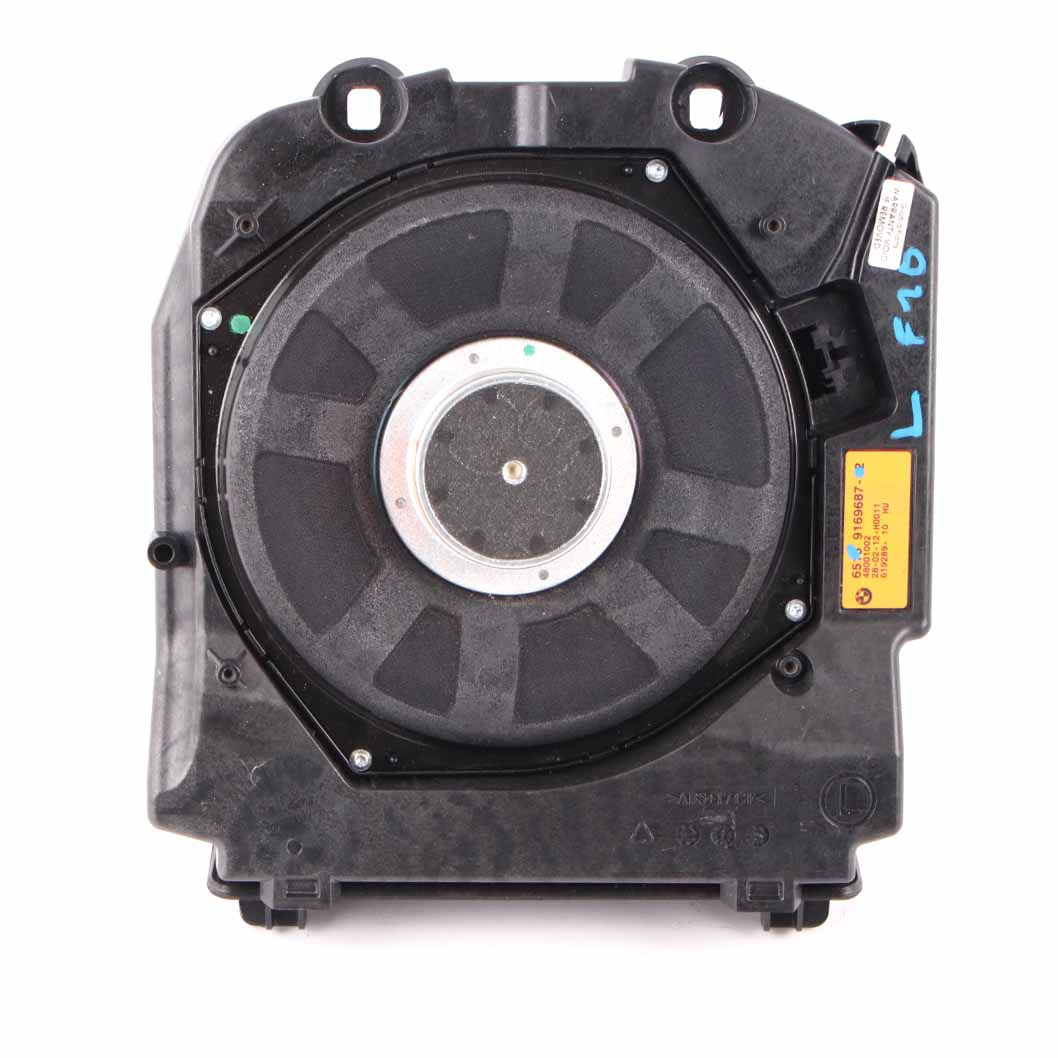 Haut parleur central BMW F10 F11 gauche HiFi Subwoofer Bass Harman 9169687