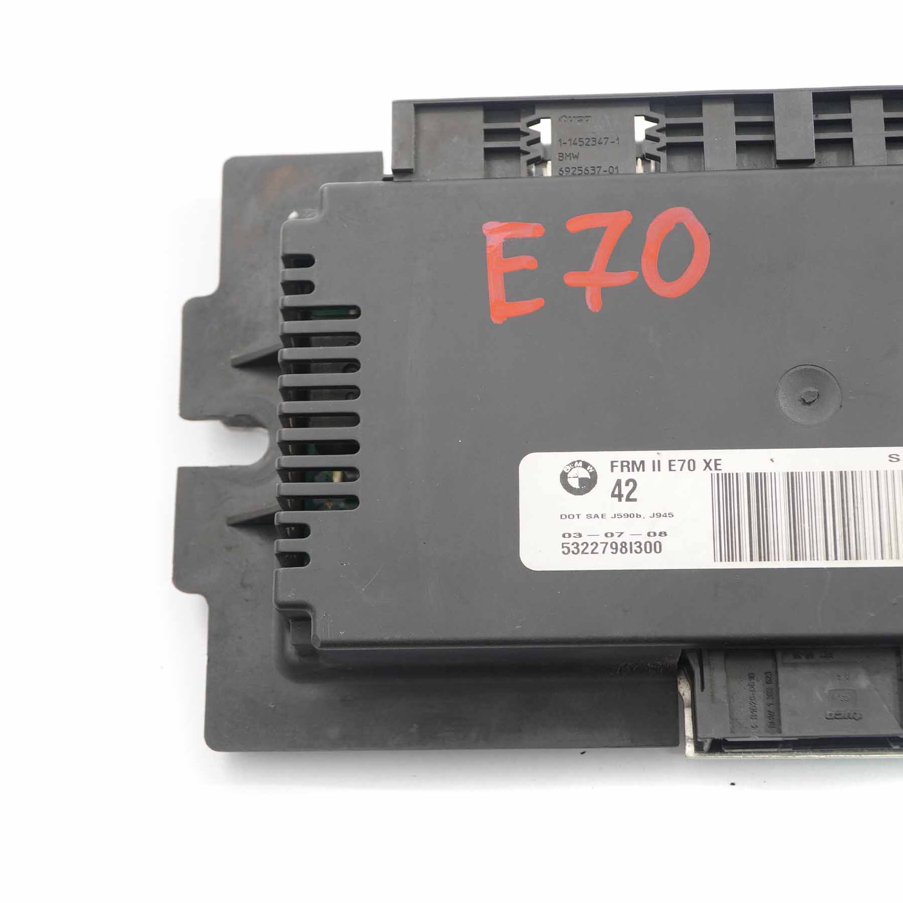 BMW X5 E70 Footwell ECU Light Control Unit Module Xenon FRM II Lear 9170453