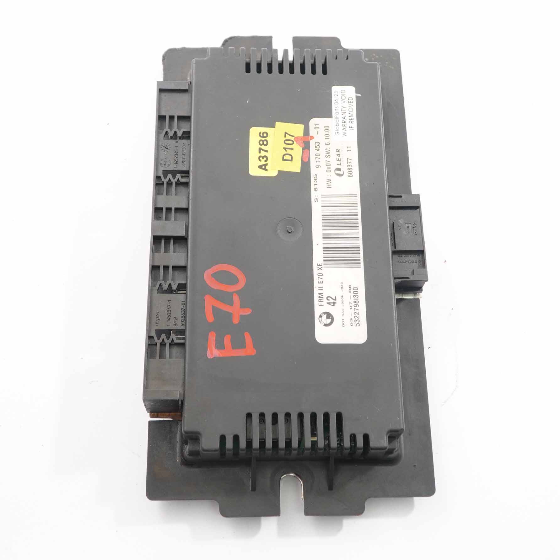 BMW X5 E70 Footwell ECU Light Control Unit Module Xenon FRM II Lear 9170453