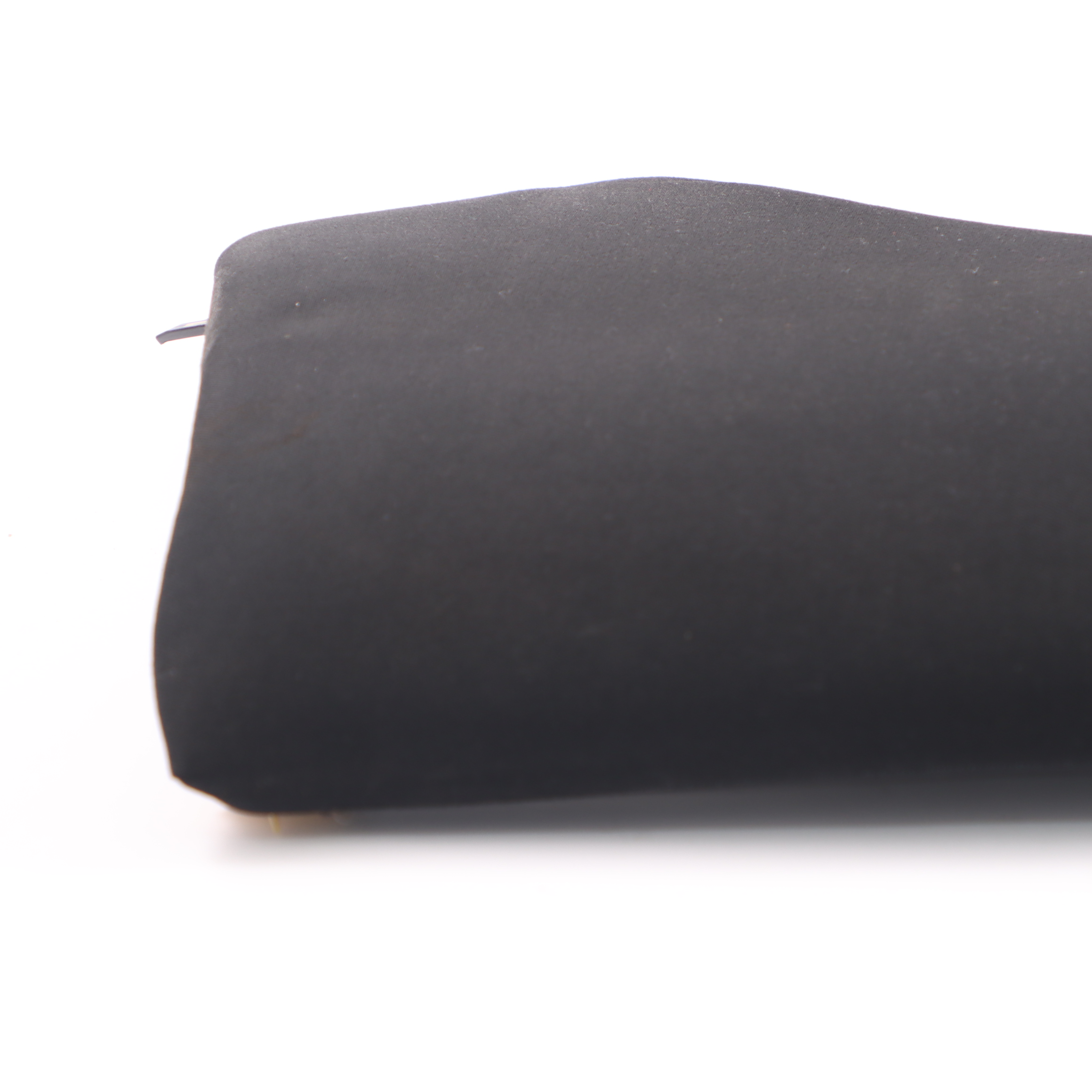 BMW 1 Series E87 LCI Rear Seat Side Finisher Corner Left N/S Black Cloth Fabric