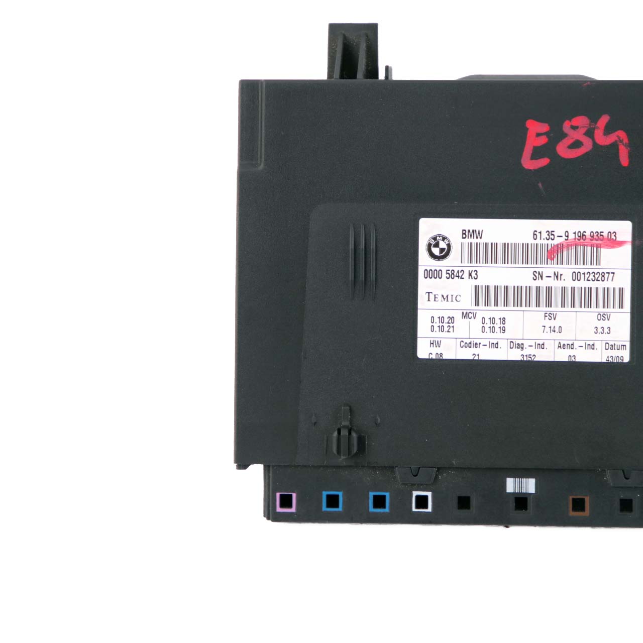 BMW 1 3 X1 X5 E70 E84 E87 E90 E91 Seat Control Unit Module ECU 9196935