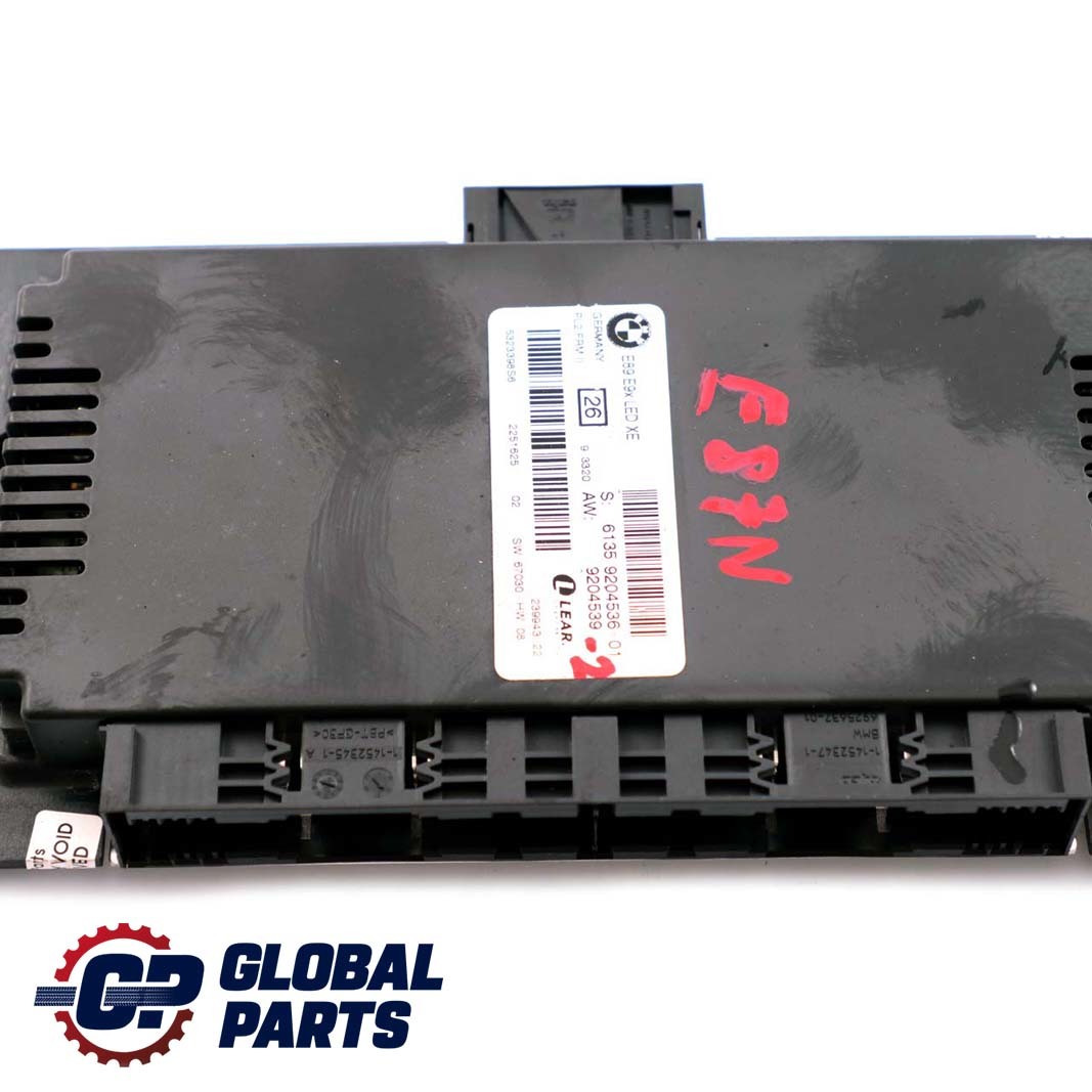 BMW 3 Series E87 LCI Footwell Light Module ECU Control Unit LED XE FRM 9204536