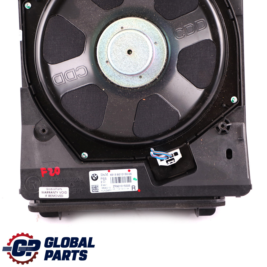 BMW 1 3 F20 F21 F30 F31 Right O/S Central Bass Hi-Fi Subwoofer Speaker 9210150