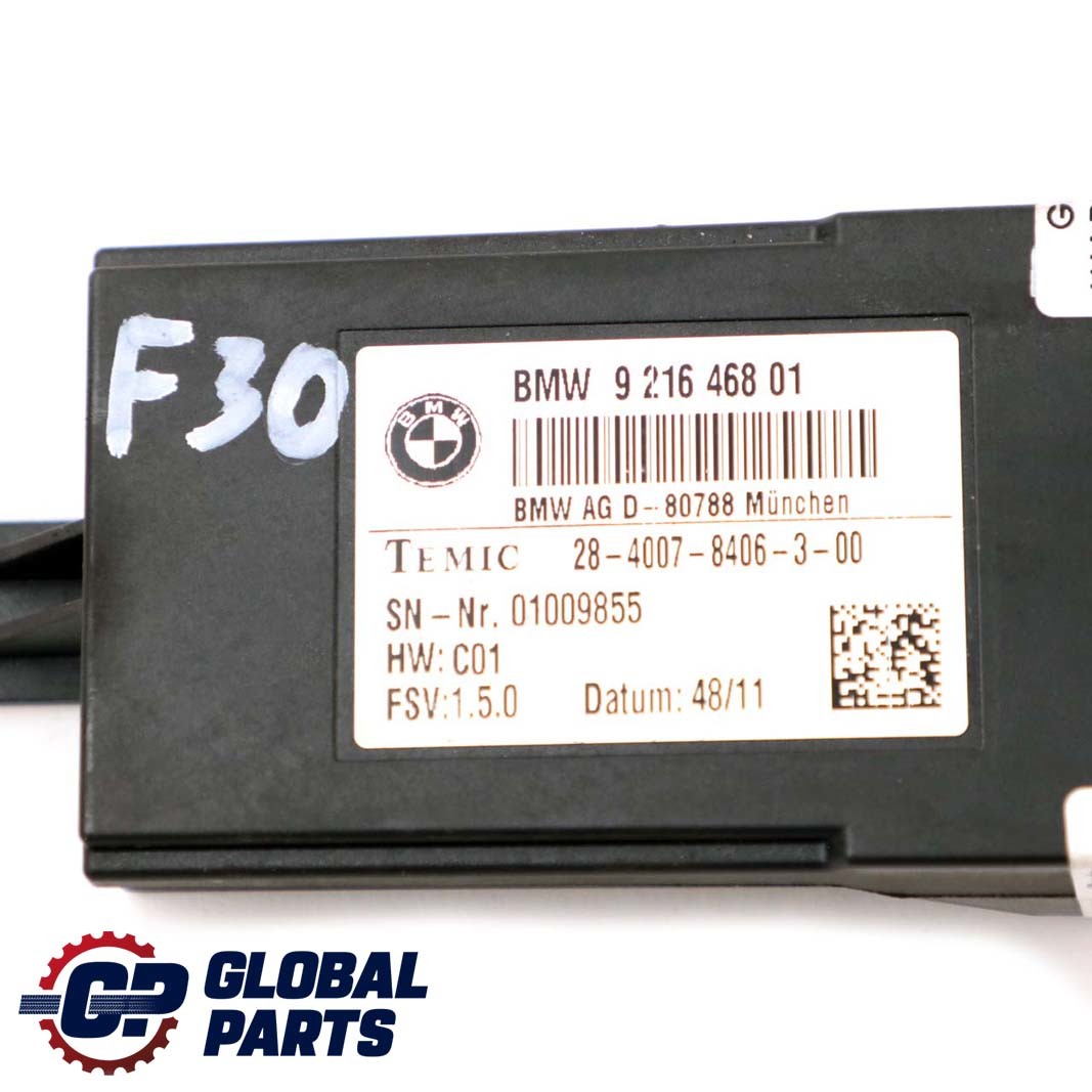 BMW 1 3 5 F10 F11 F20 F30 F31 Front Seat Heating Control Module ECU 9216468