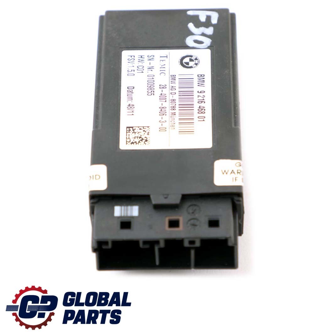 BMW 1 3 5 F10 F11 F20 F30 F31 Front Seat Heating Control Module ECU 9216468