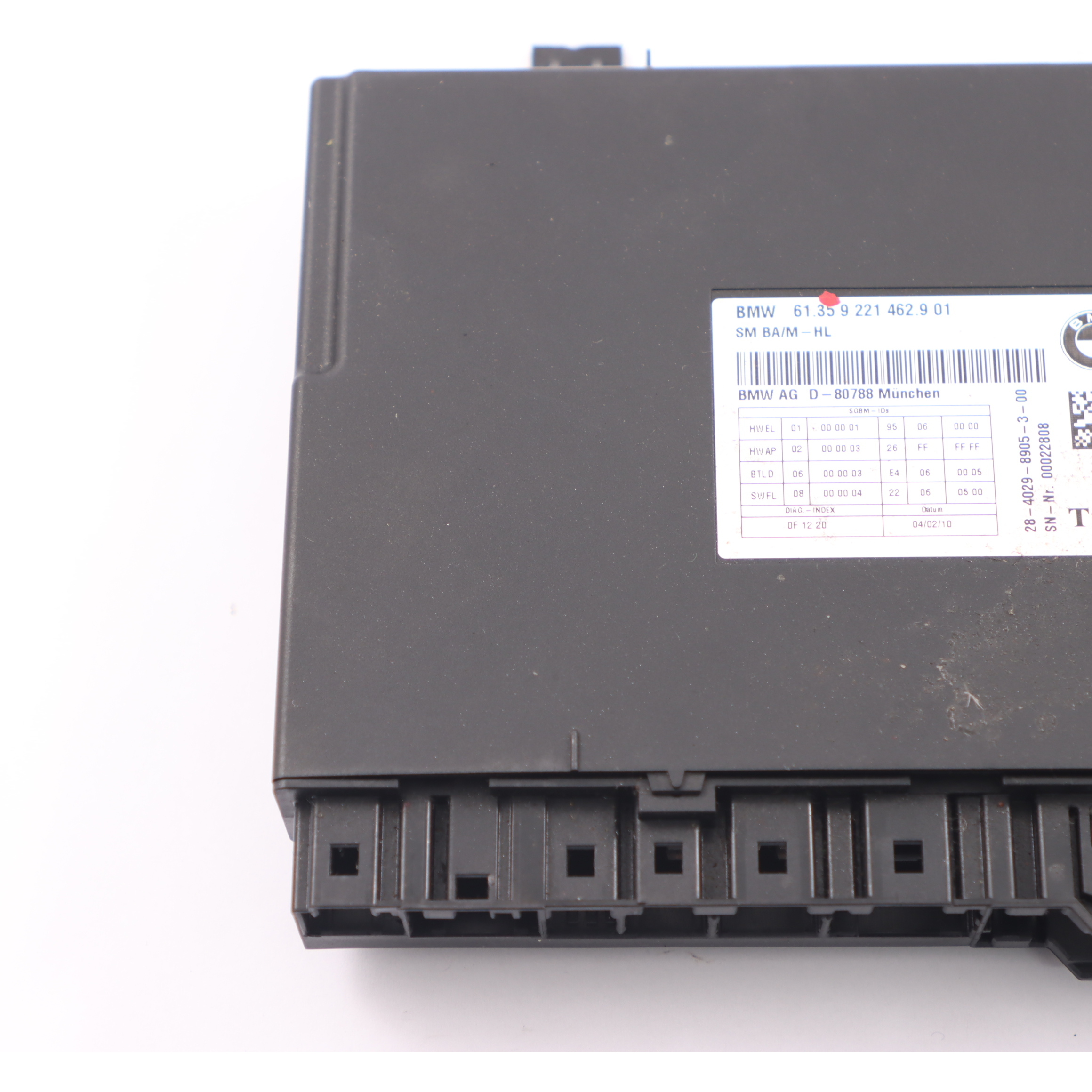 BMW F01 Front Seat Control Unit Module ECU Left Temic 9221462