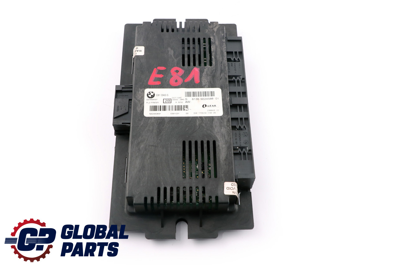 BMW E81 Footwell Light Module Control Unit ECU BASIS PL2 FRM3R 9224588