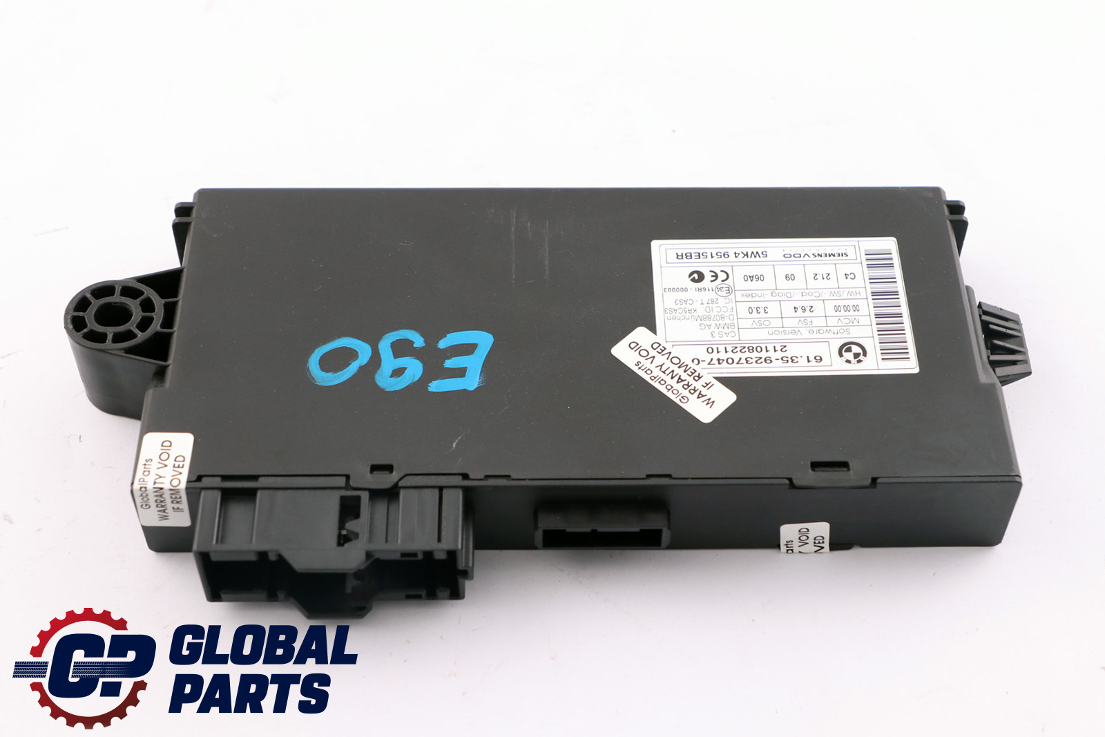 BMW 1 3 5 Serie E60 E87 E90 No Cas 3 ecu Commande Schl?ssellesemodul 9237047