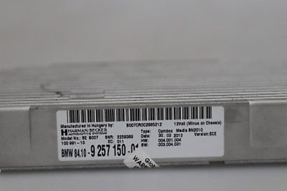 BMW F01 F02 F03 F10 F11 F20 F21 F30 F31 F32 Combox Media 9257150