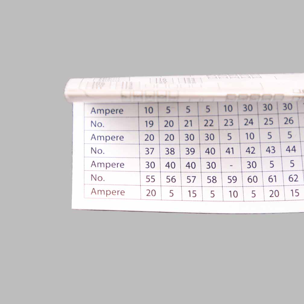 BMW F10 F11 F12 Diagramme regroupement des boîtes fusibles de la carte 9238195