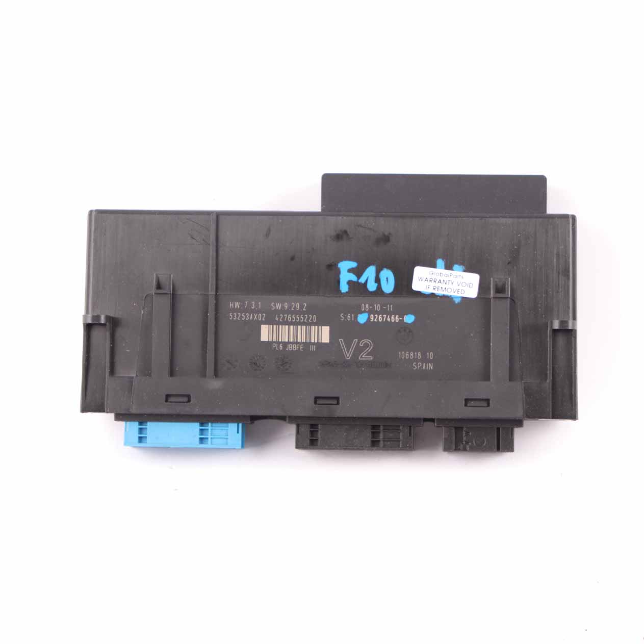 Module De Contrôle De La Carrosserie BMW F10 ECU Box PL2 JBBFE III Lear 9267466