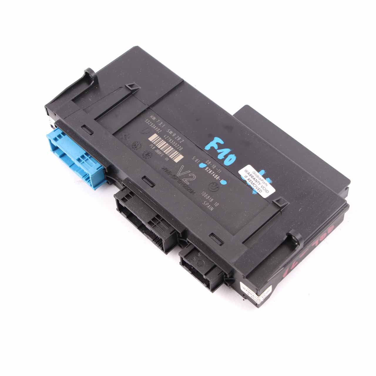 Module De Contrôle De La Carrosserie BMW F10 ECU Box PL2 JBBFE III Lear 9267466