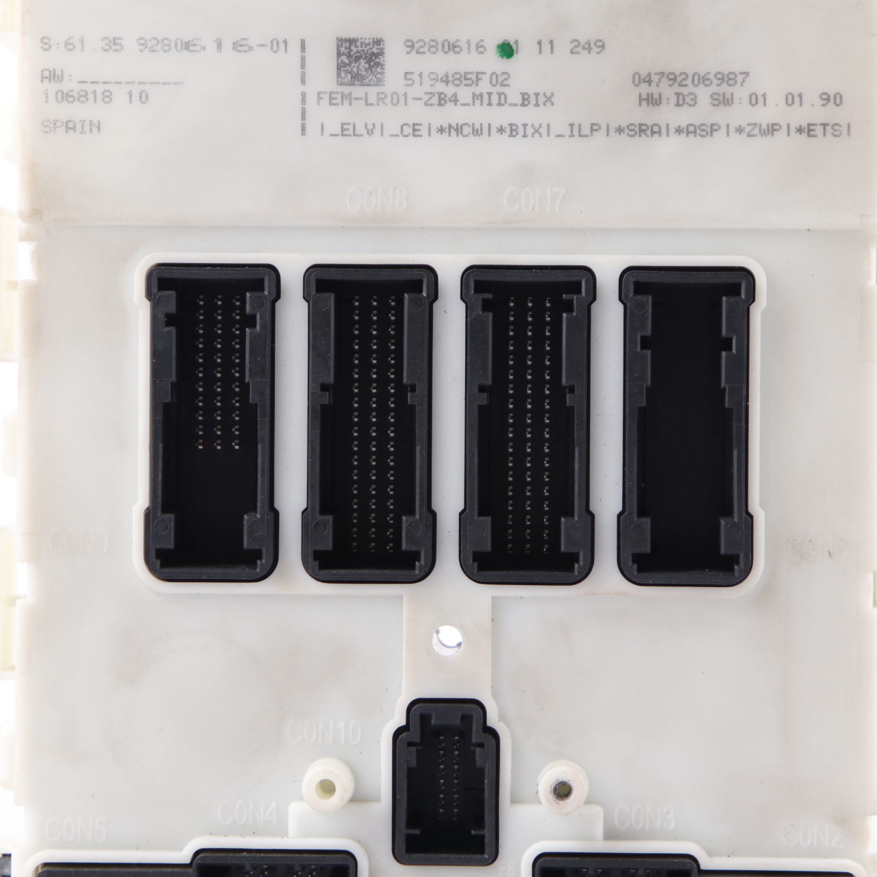 BMW F20 F21 F22 F30 F31 F32 F36 Module Control Unit FEM ECU LR01 9280616