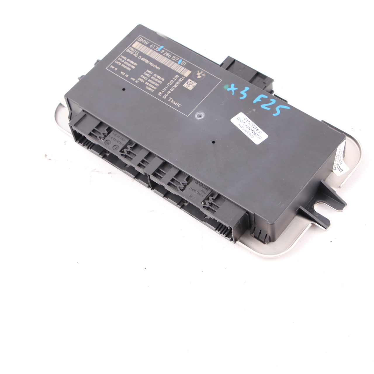 BMW X3 F25 Light Module Control Footwell Lightning ECU Unit FRM3 9286157