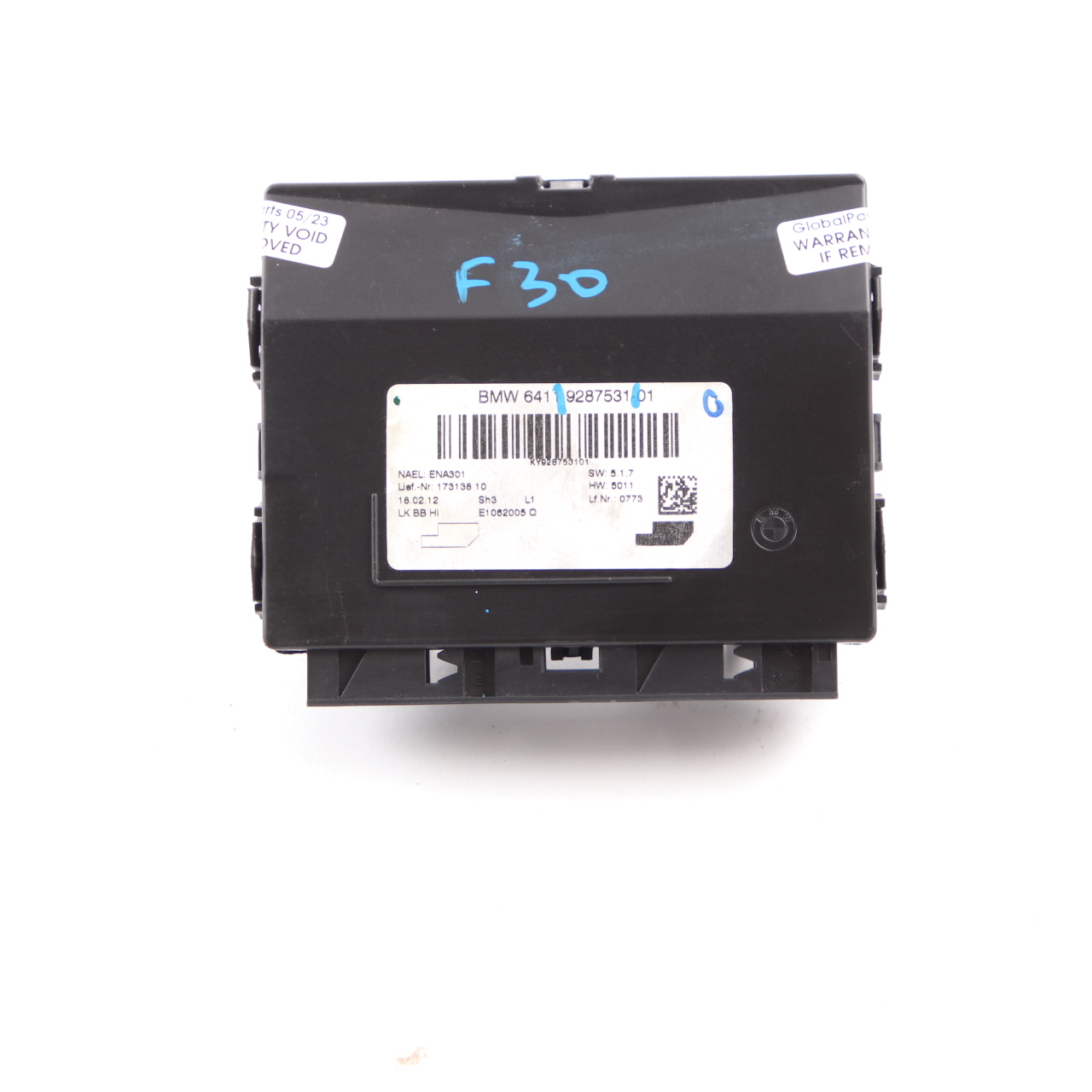 BMW F20 F21 F30 F31 Module de Contrôle du Chauffage Climatisation ECU 9287531