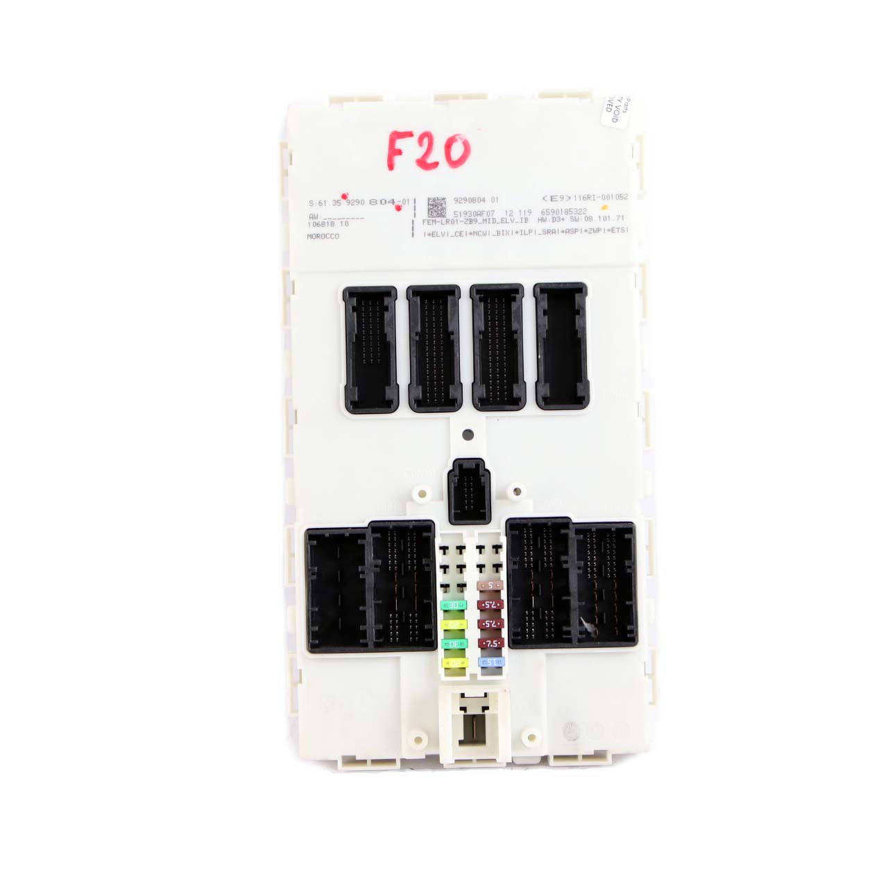 BMW F20 F22 F30 F32 Module ECU Control Unit FEM Fuse Box 9290804