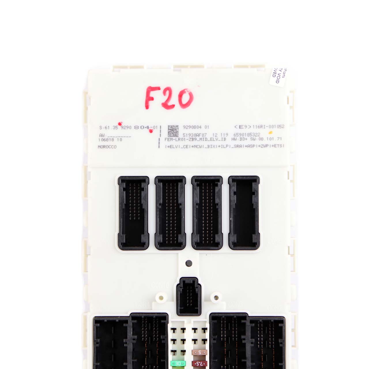 BMW F20 F22 F30 F32 Module ECU Control Unit FEM Fuse Box 9290804