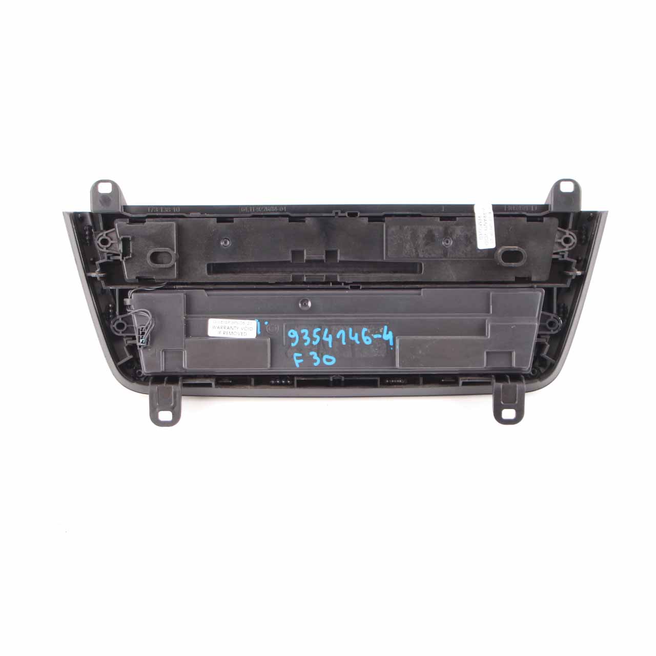 Panneau de climatisation BMW F20 F30 F31 Radio CD Player Contrôle climat 9354143