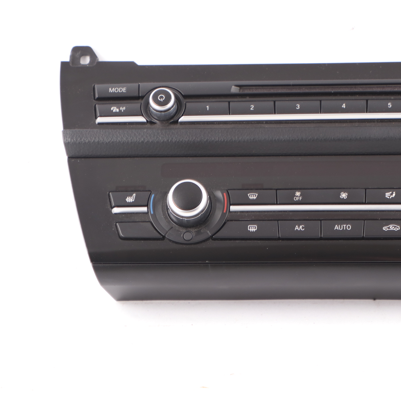 BMW F10 Panneau de Climatisation Radio A/C Switch Control Unit Noir 9389025