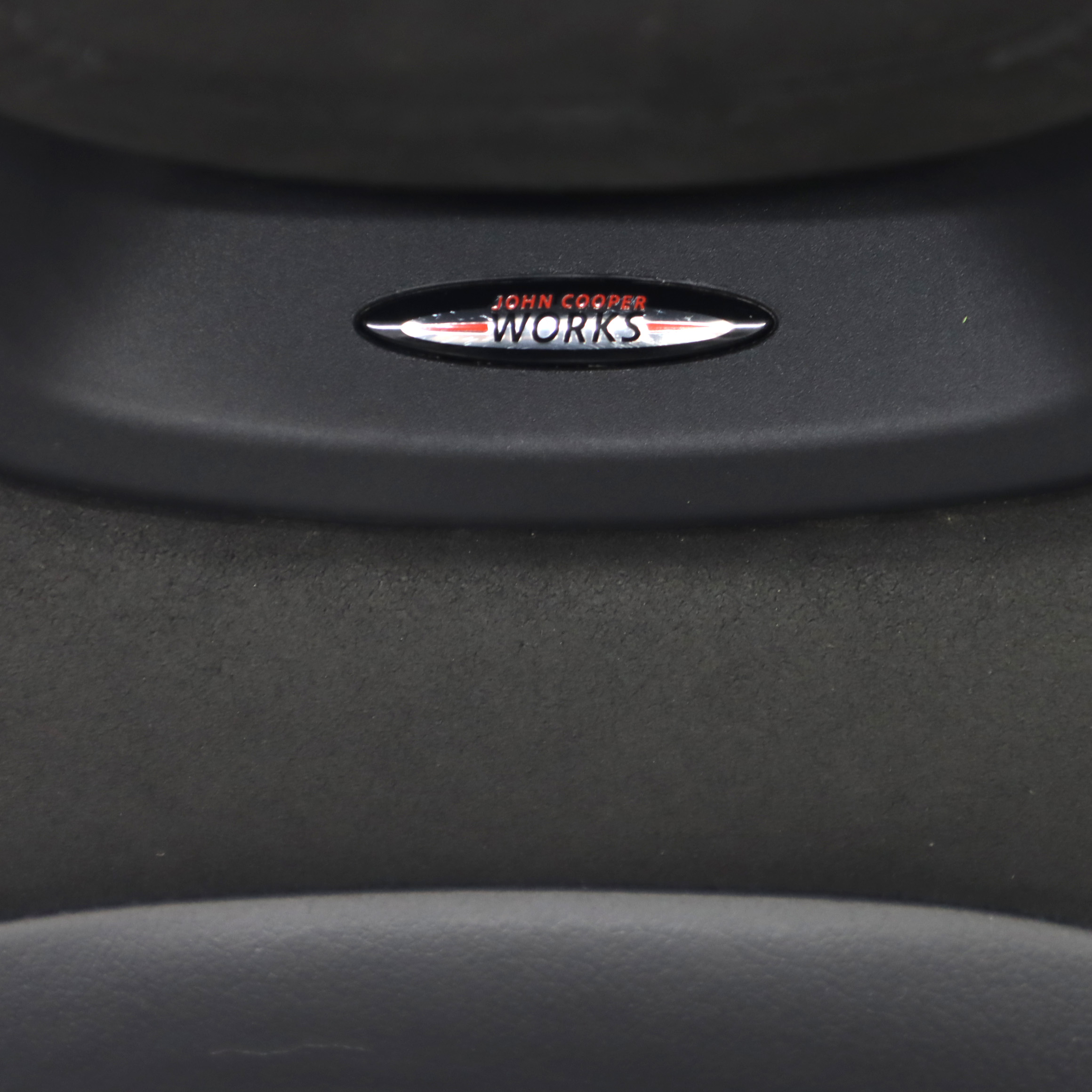 Mini JCW F60 Front Right O/S Heated Leather Seat Dinamica Carbon Black / Grey