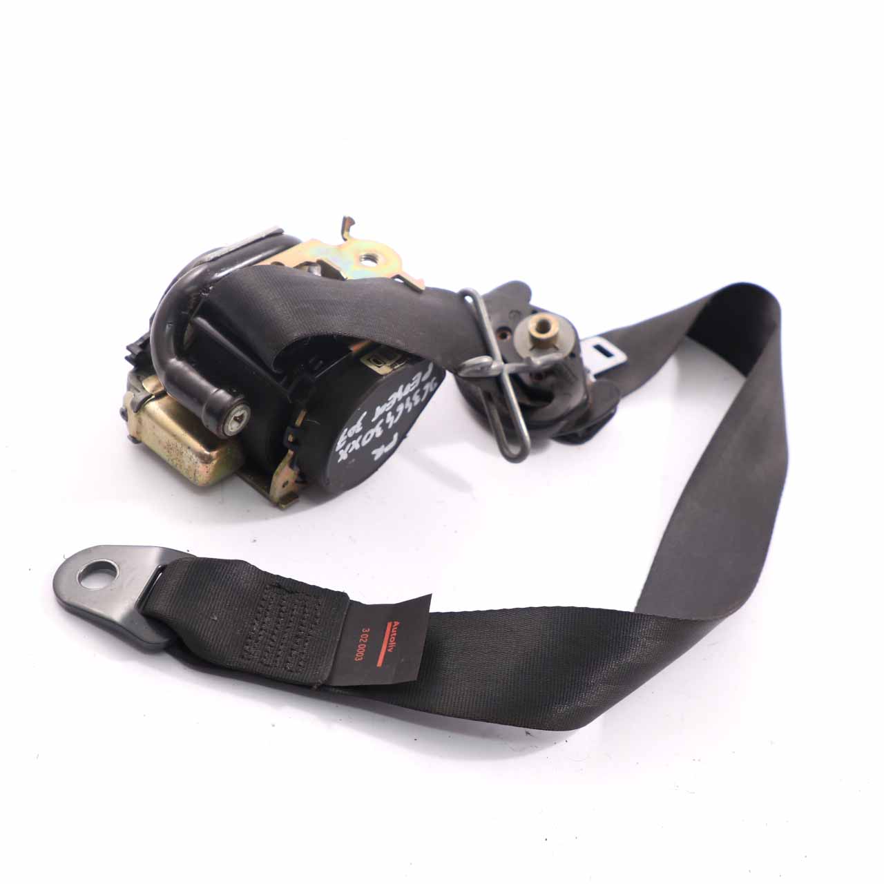 Peugeot 307 Ceinture de sécurité avant droite Noir 96346430XX