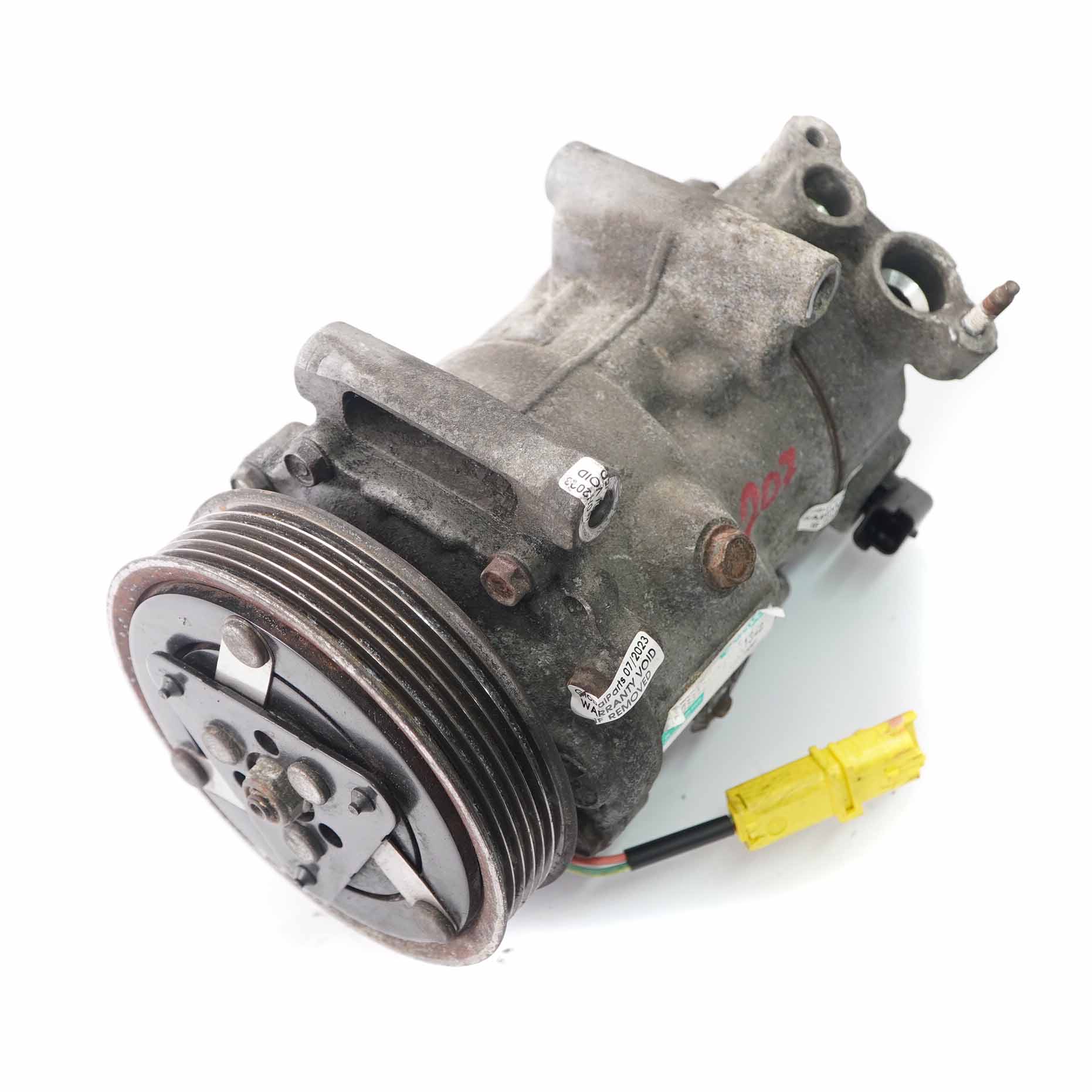 Compresseur de climatisation Peugeot 207 Air Con A/C Pump 9659875780