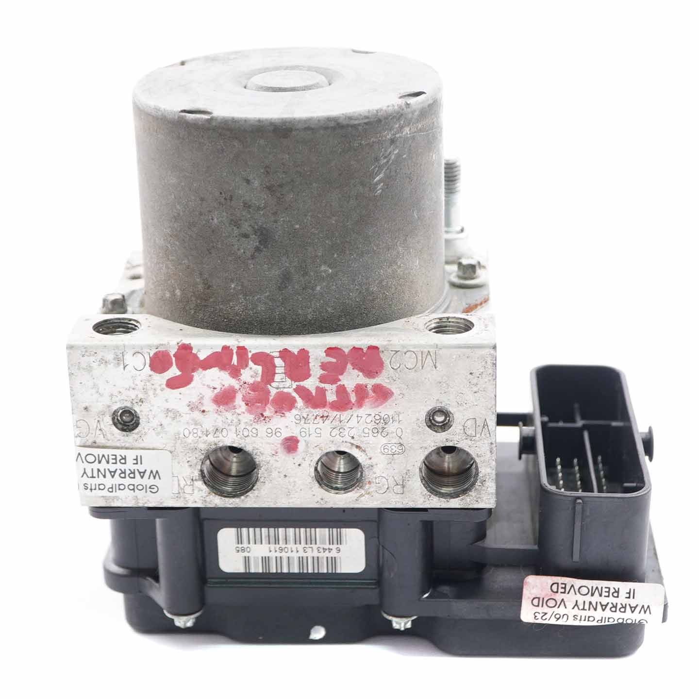 Citroen Berlingo 1.6 HDI Pompe frein Module ABS Unité hydraulique 9660107180