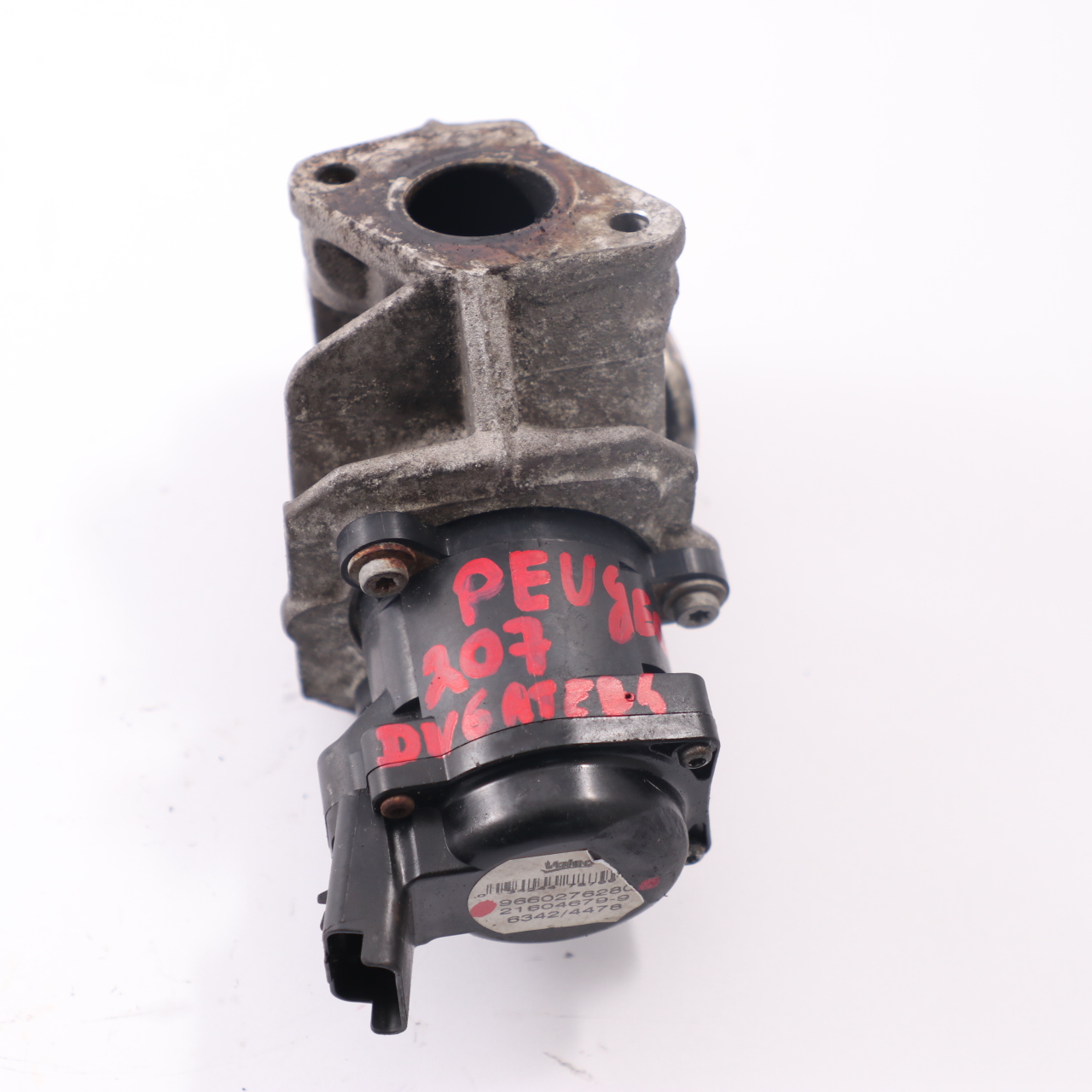 Peugeot 207 Diesel EGR Valve Unité de recirculation d'échappement 9660276280