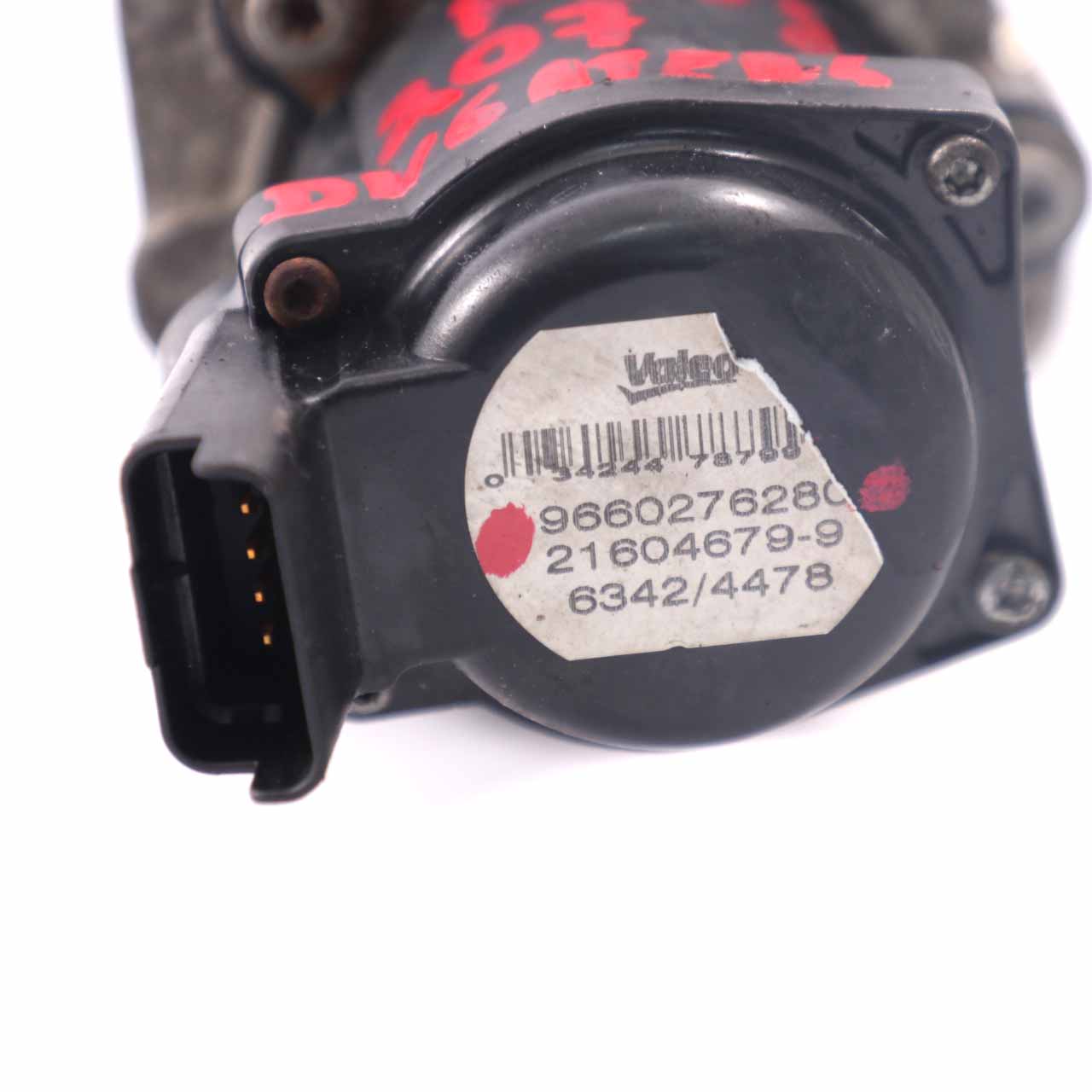 Peugeot 207 Diesel EGR Valve Unité de recirculation d'échappement 9660276280