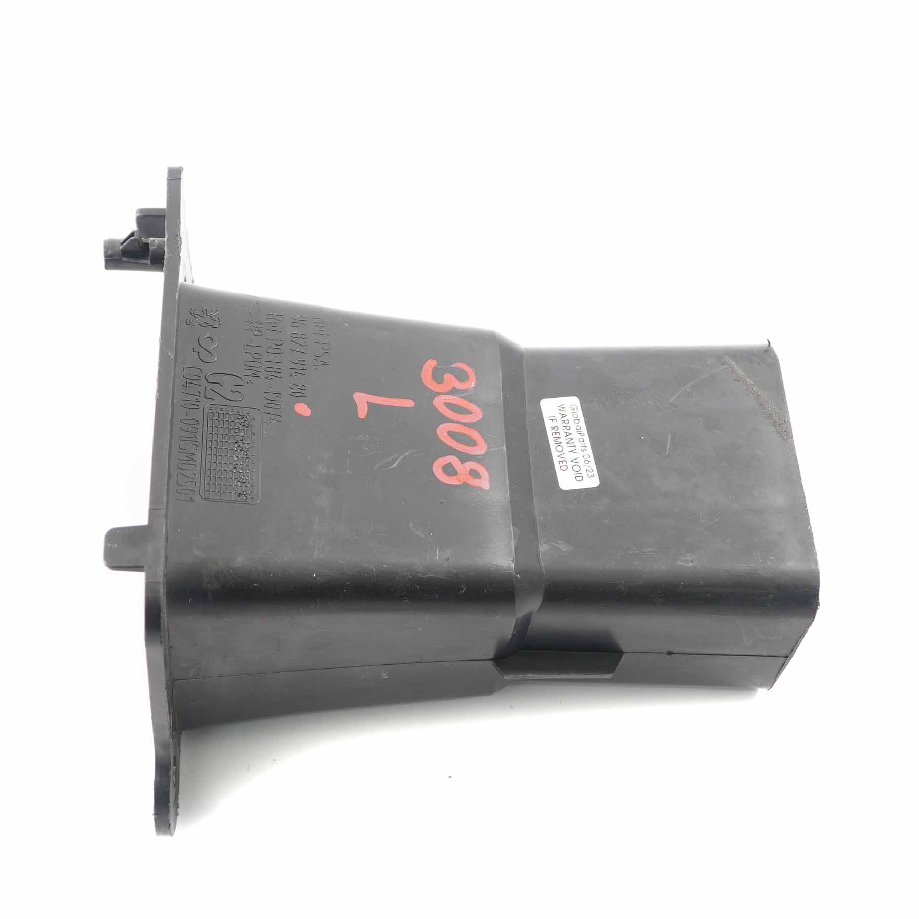 Peugeot 3008 Support de renfort de pare-chocs avant gauche Crash Box 9682791480