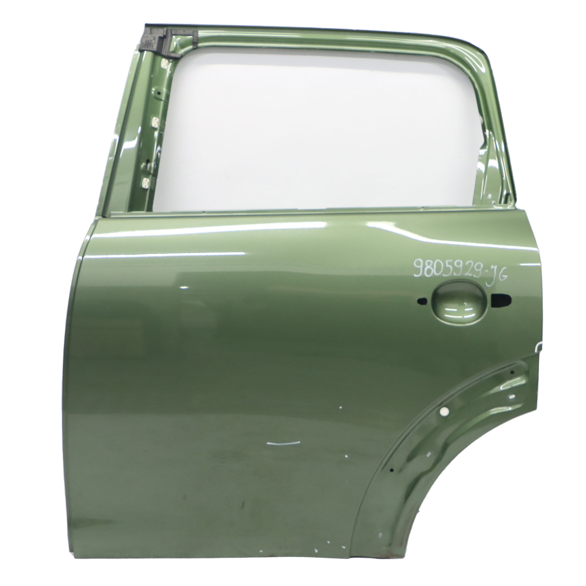 Porte Arrière Mini Countryman R60 Gauche Revêtement Jungle Green - C15