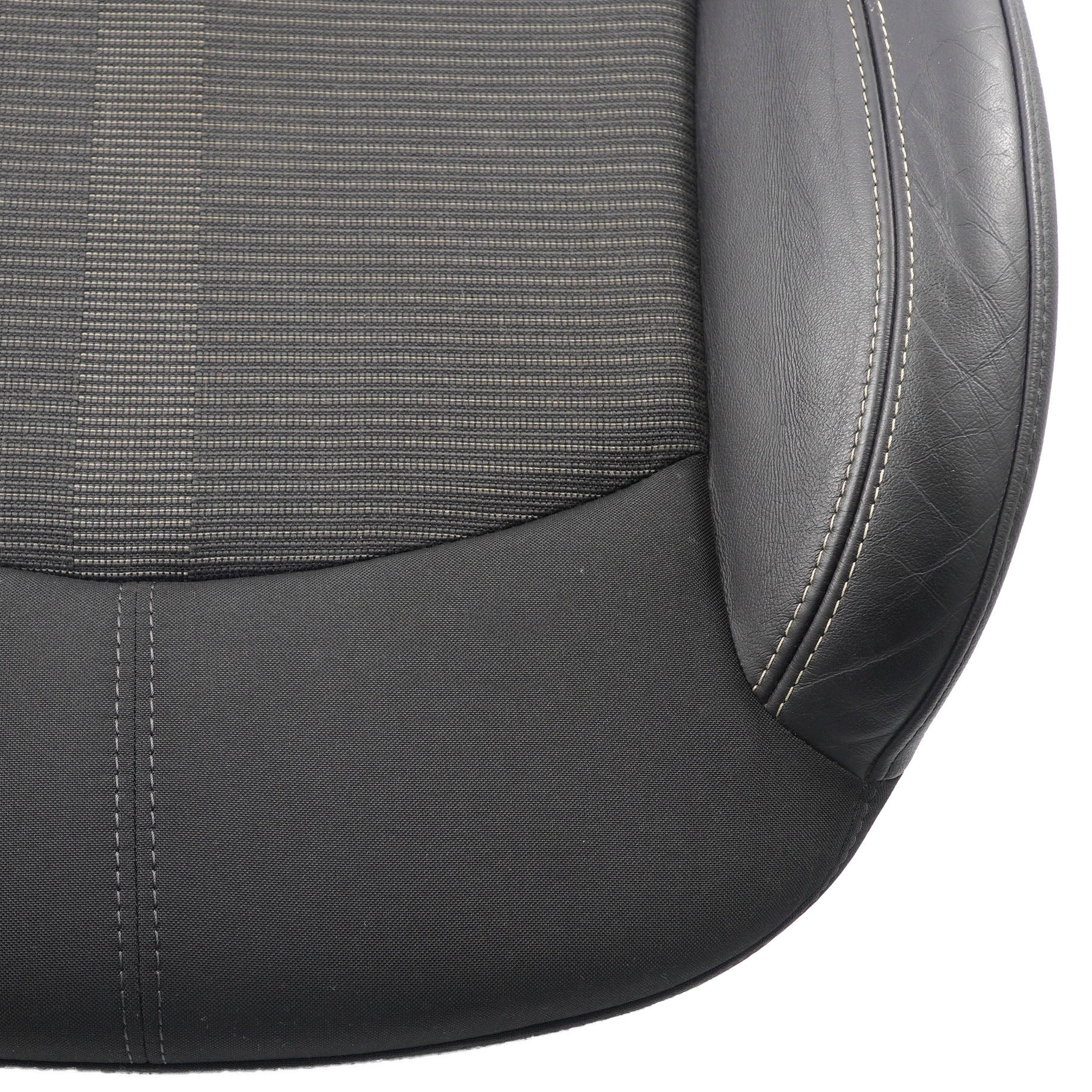 Mini R60 Sport Seat Cover Front Left N/S Cloth Leather Parallel Lines Tobacco