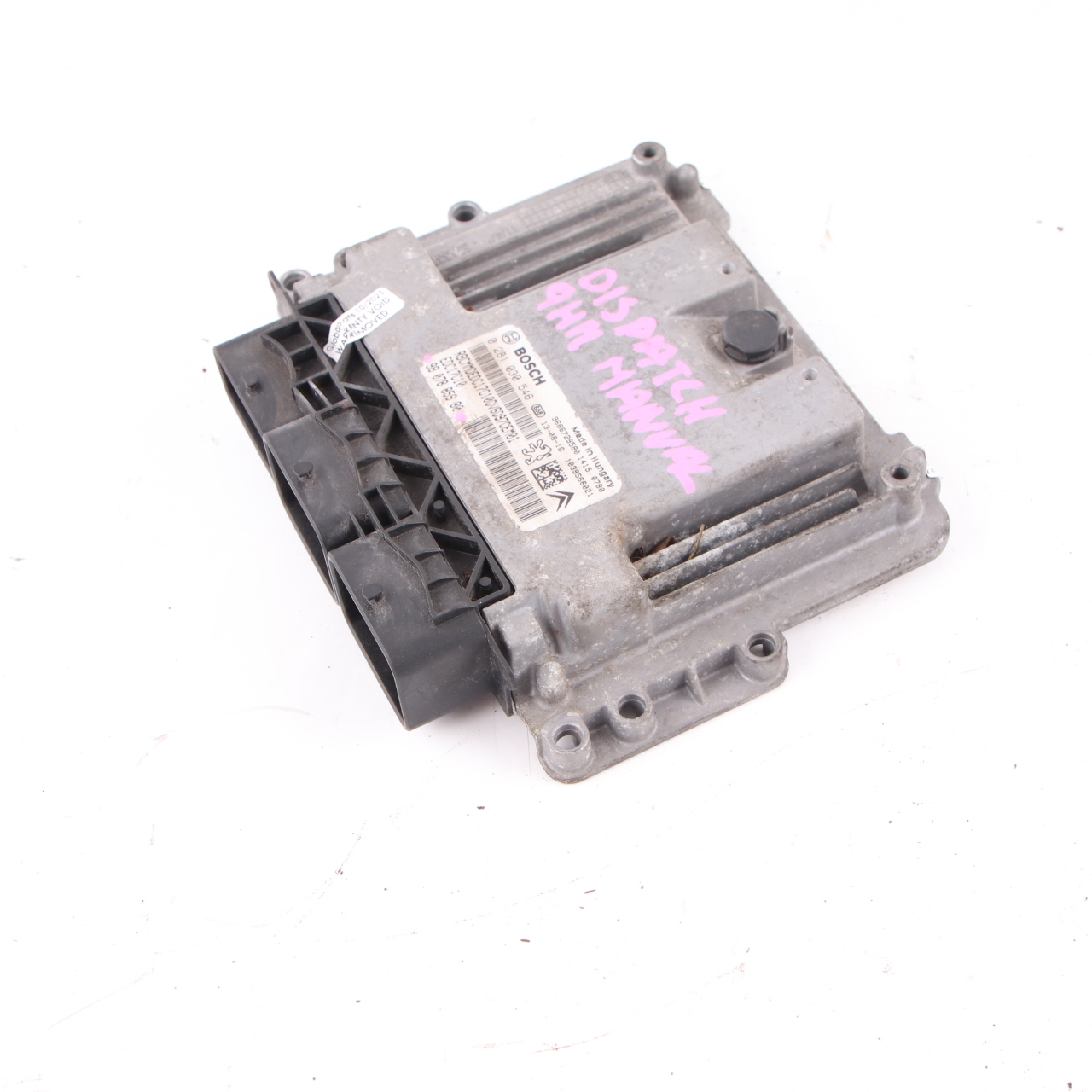 Citroen Dispatch Jumpy III 9HM DV6UC 1.6 Diesel Module moteur ECU 9807885980