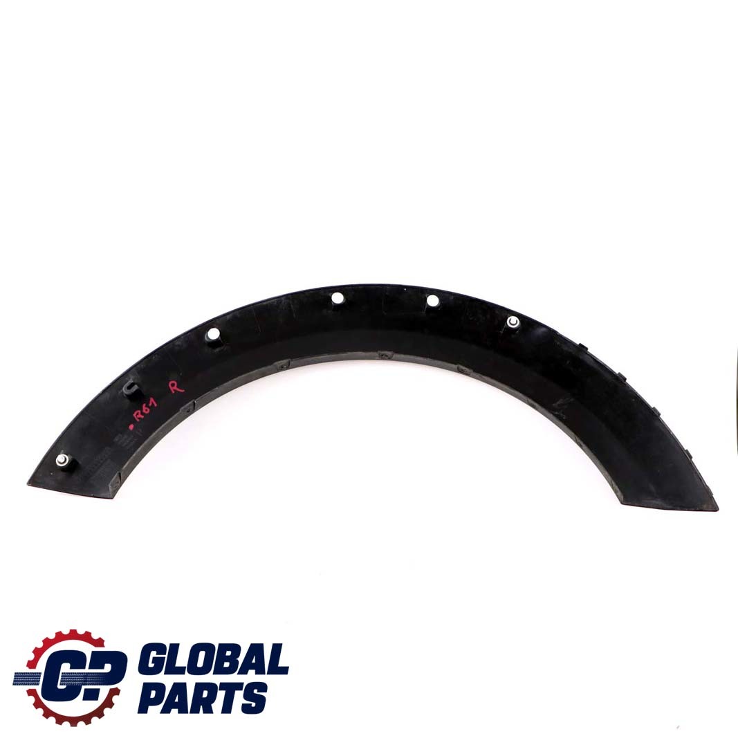 Mini Paceman R61 Cover Panel Wheel Arch Rear Right O/S Black 9808944