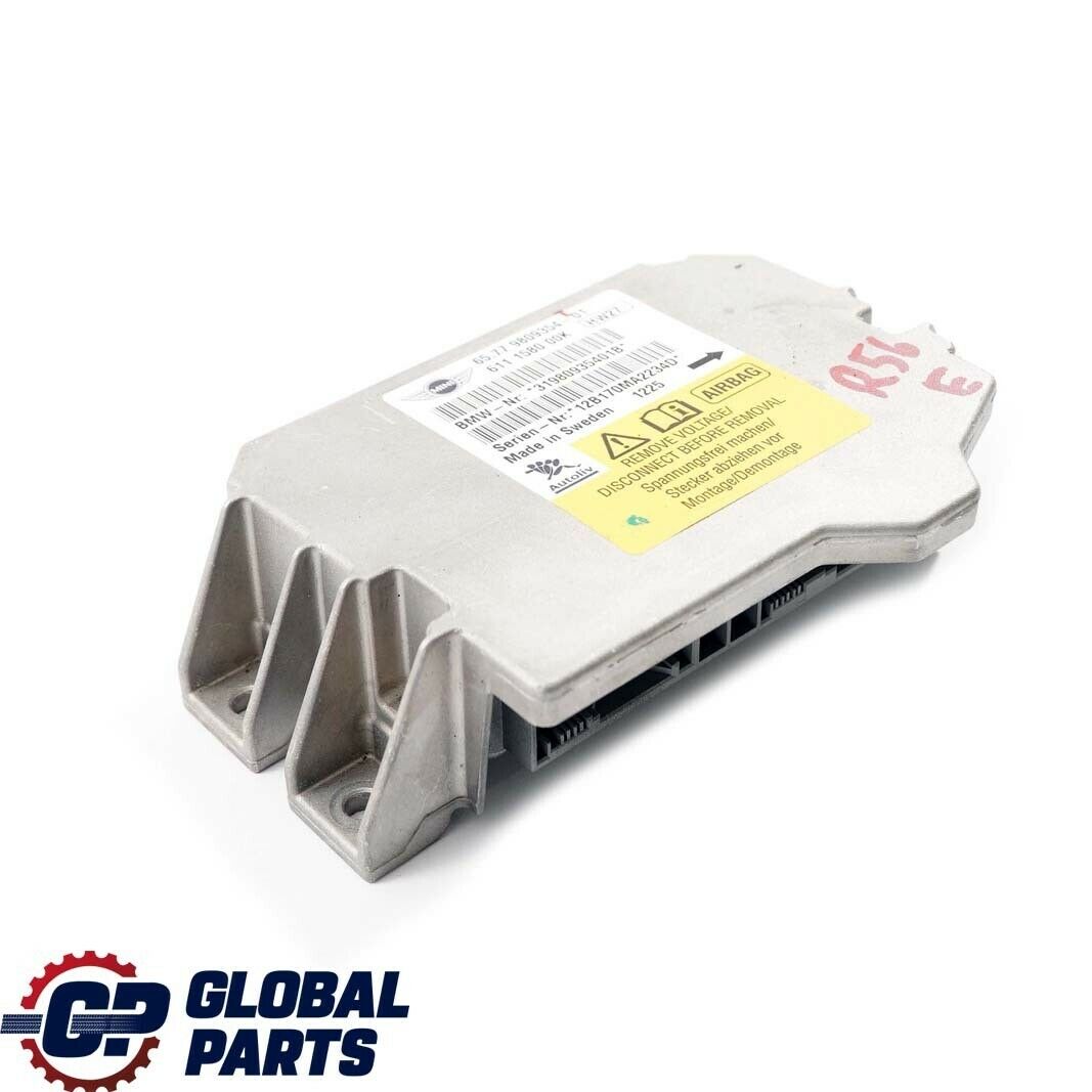 Mini Cooper One R56 R55 R58 R60 R61 Module de commande ECU Airbag 9809354