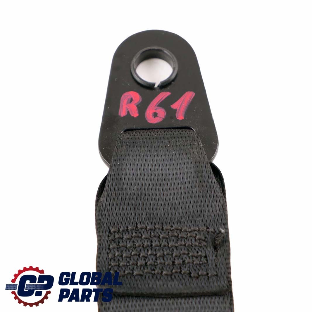 Mini R61 Ceinture supérieure de siège de sécurité avant droite noire 9809946