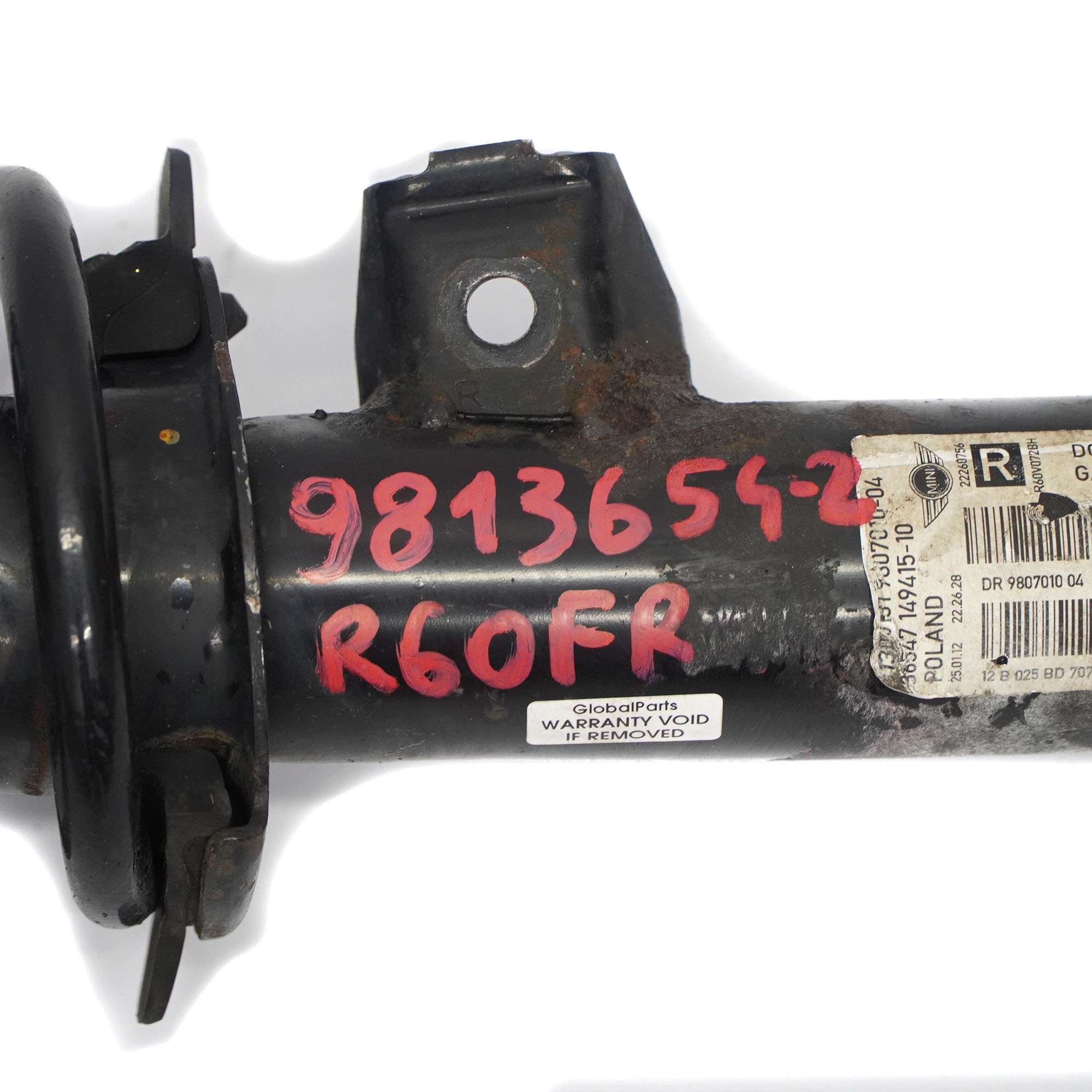 Mini R60 Countryman Avant Amortisseur Suspension Droite 9813654