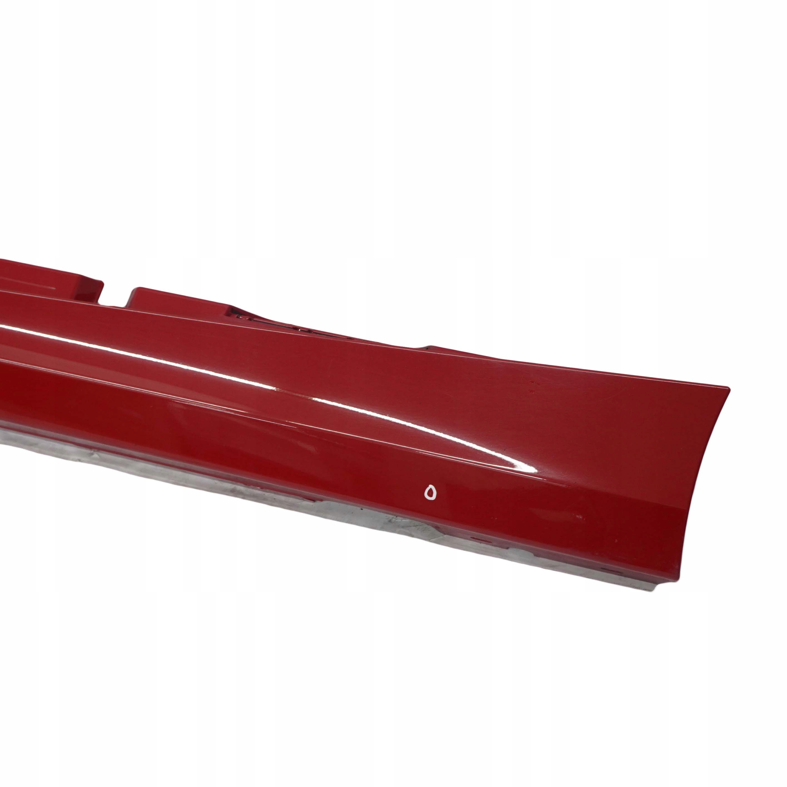 BMW E87 LCI Bas de Porte Couverture Seuil A Gauche Rouge Carmin Rouge - A61