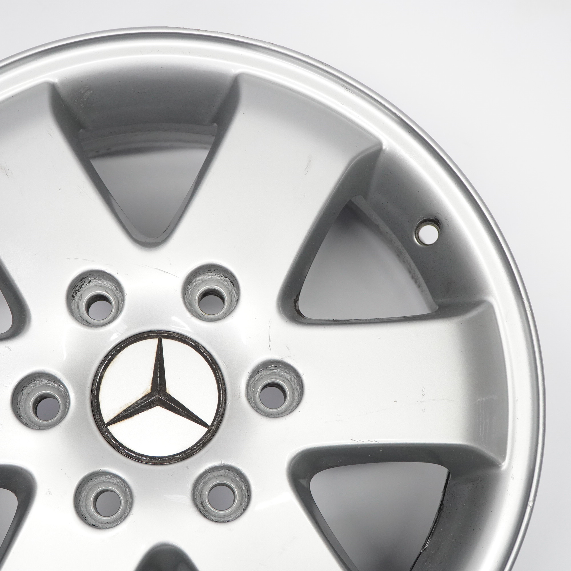 Mercedes W906 W910 Silver Alloy Wheel Rim 16" 6,5J ET:62 A0004017104