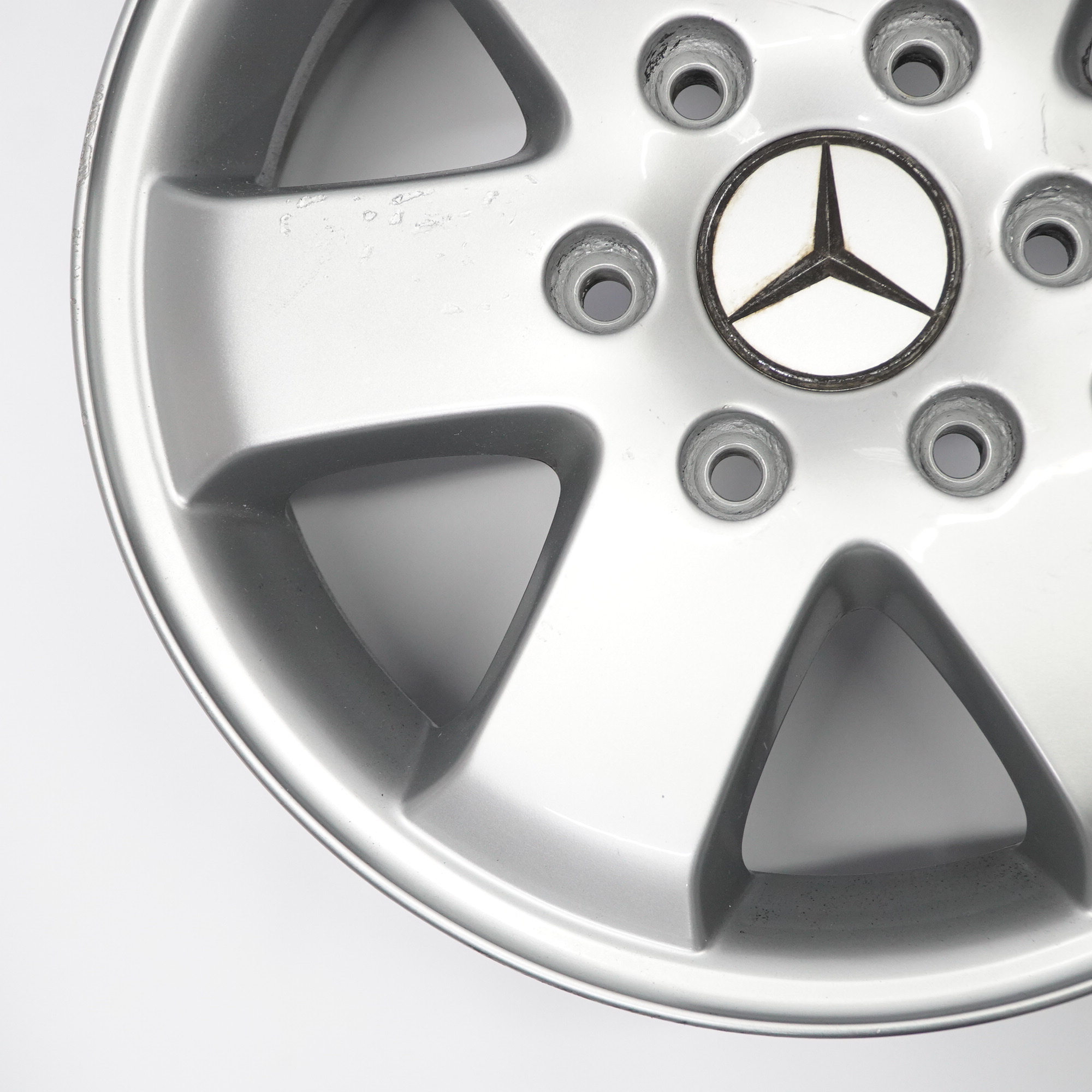 Mercedes W906 W910 Silver Alloy Wheel Rim 16" 6,5J ET:62 A0004017104