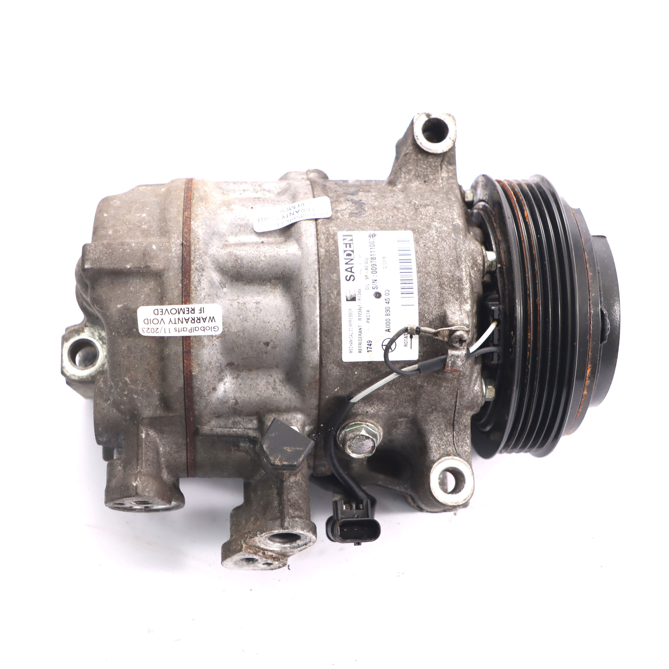 Compresseur de climatisation Mercedes W205 W447 OM654 A/C Pump A0008304500