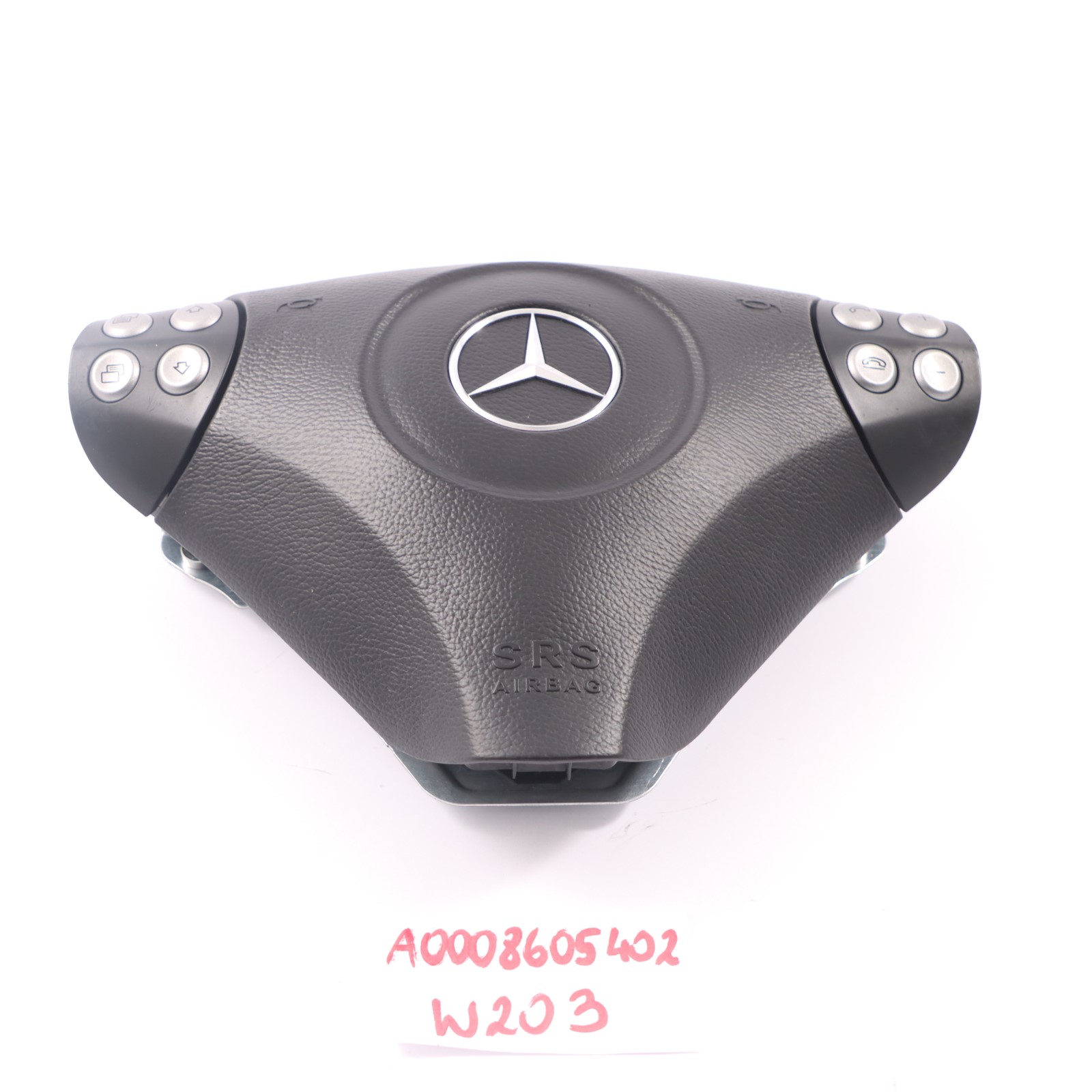 Mercedes R171 W203 Steering Wheel Airbag Air Module Bag Black A0008605402