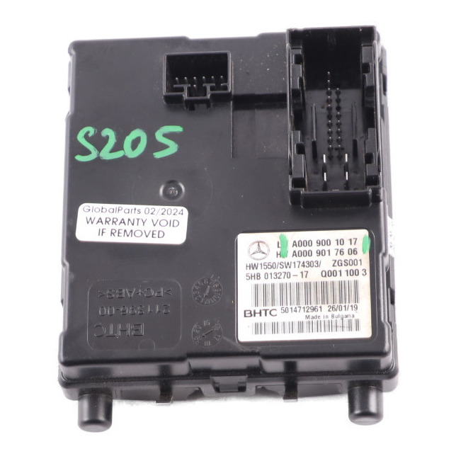 Mercedes S205 W205 Air Conditioning Control Module A/C ECU Unit A0009001017