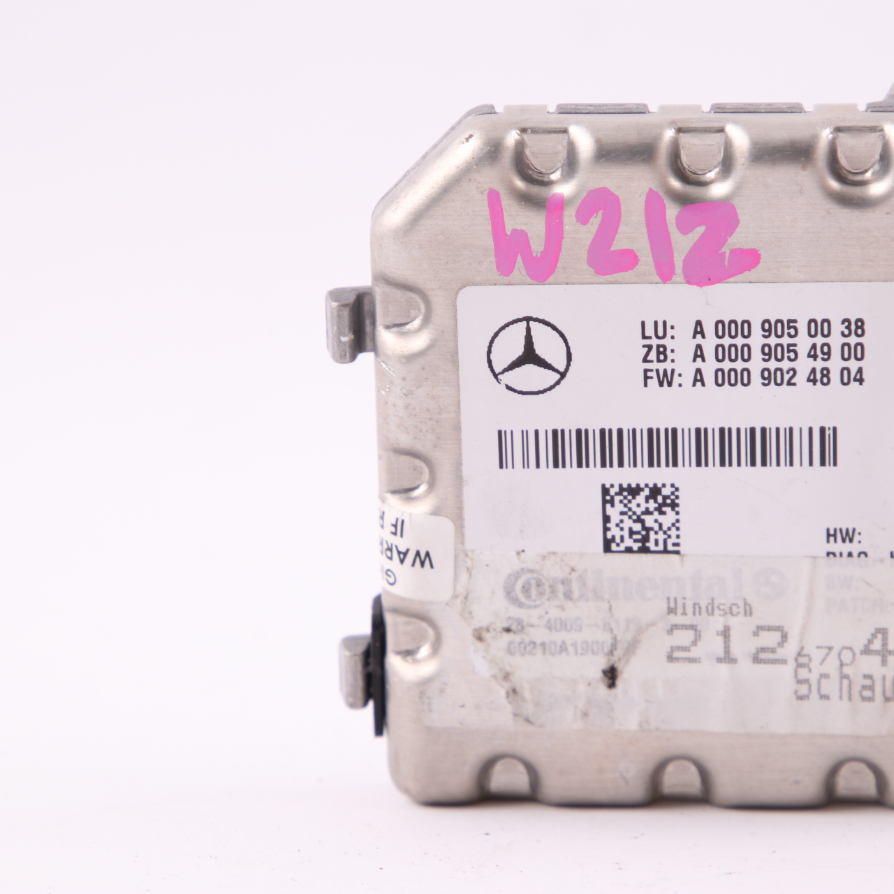 Mercedes W212 Multi Purpose Module commande caméra pare brise A0009050038