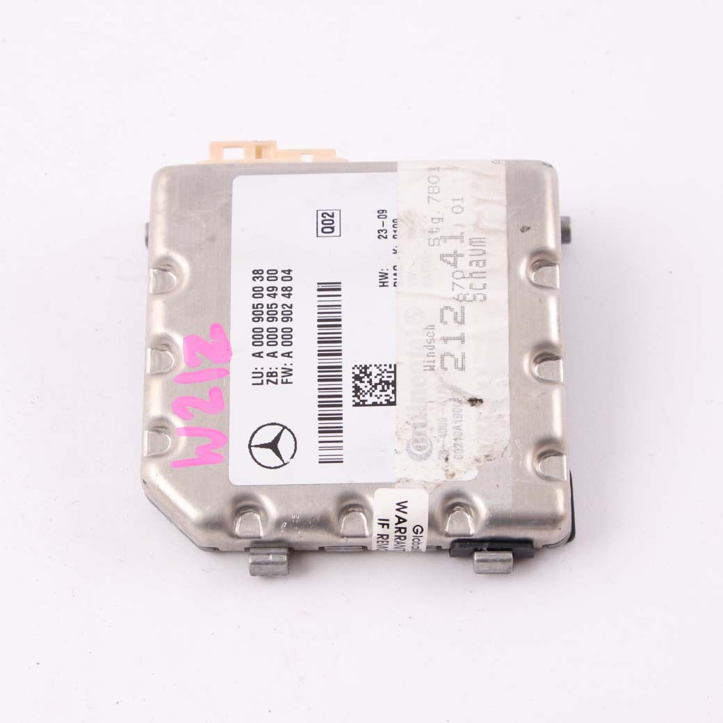 Mercedes W212 Multi Purpose Module commande caméra pare brise A0009050038