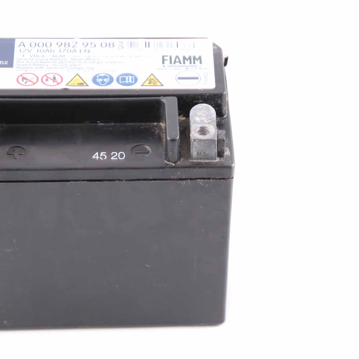 Mercedes W205 W213 10Ah 170A Auxiliary Additional Generator Battery A0009829508