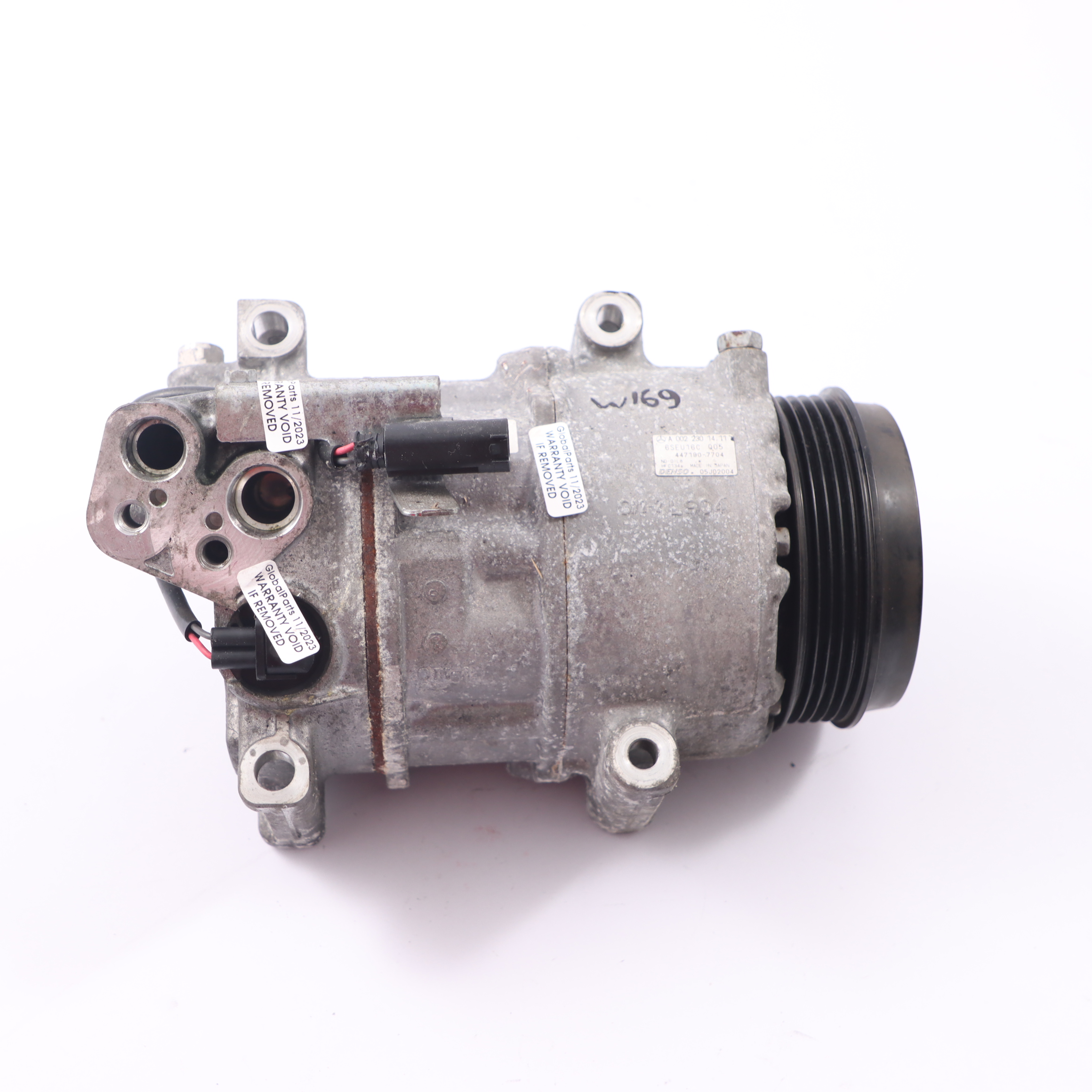 Compresseur de climatisation Mercedes W169 W245 OM640 A/C Pompe A0022301411