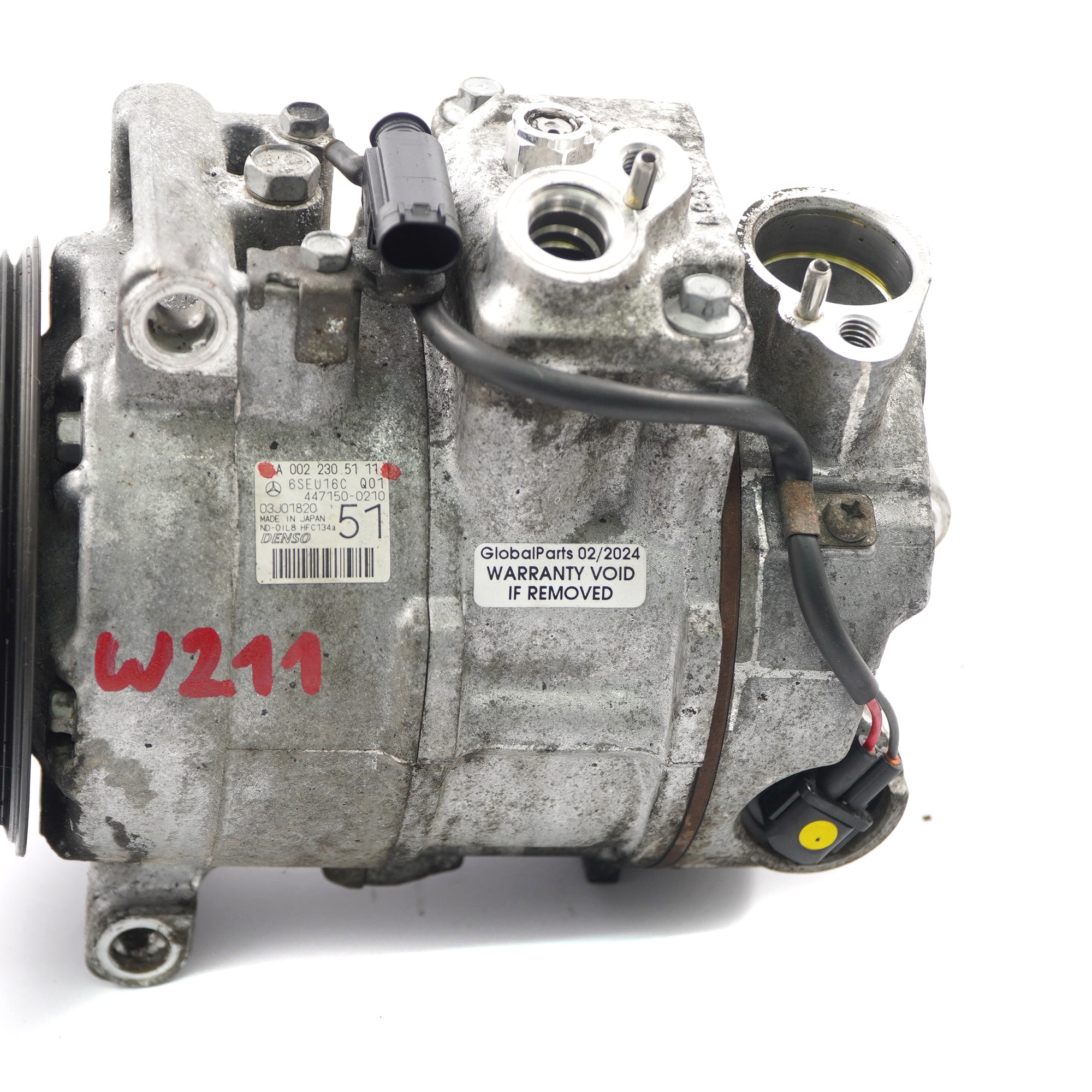 Compresseur de climatisation Mercedes W211 Diesel OM646 A/C Pump A0022305111