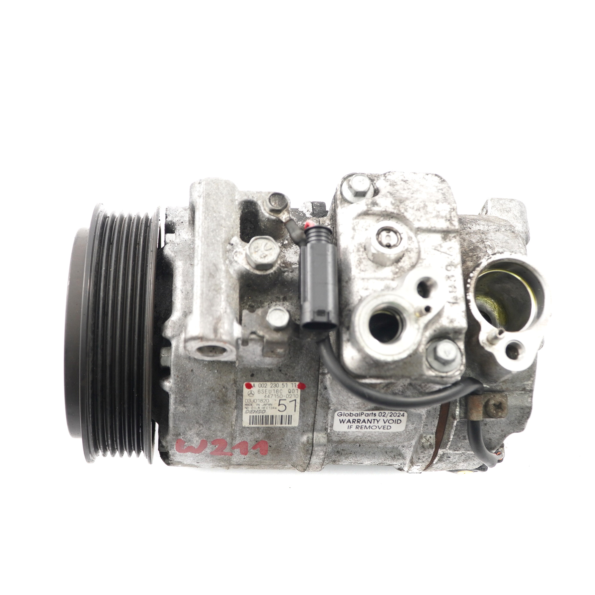 Compresseur de climatisation Mercedes W211 Diesel OM646 A/C Pump A0022305111