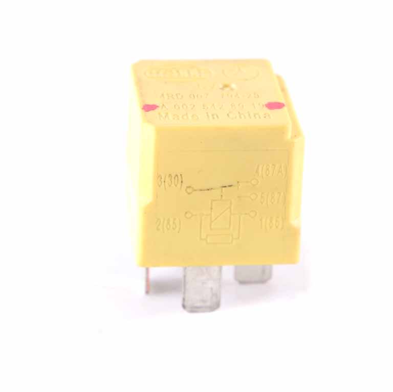 Relais Mercedes W176 W246 5-Pin Jaune Hella 12V A0025428919